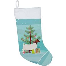 Multicolored Stockings Caroline's Treasures Caroline's Treasures BB9253CS Boer Goat Christmas Christmas Stocking