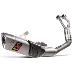 Abgassysteme Akrapovic Slip-On Racing Line Titanium Auspuffanlage, silber