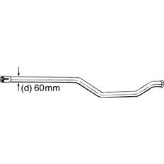 Avgassystem Bosal Reparationsrör, katalysator 889-007