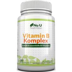 Nu U Nutrition Vitamin B Complex 6 180 pcs