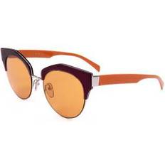 Oval Sunglasses - Yellow/Purple