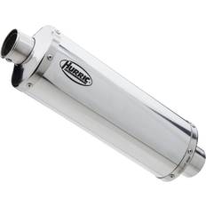 Exhaust Systems HURRIC Rac 1 plata de aluminio pulido, plata