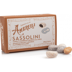 Italian Liquorice Pebbles Amarelli Sassolini 100g