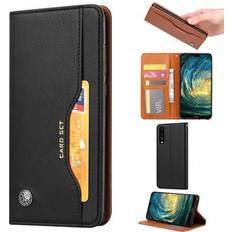 Huawei P20 Pro Plånboksfodral MTP Products Huawei P20 Pro Card Set Plånboksfodral Svart
