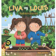 Bøger Liva og Louis i køkkenhaven Bog