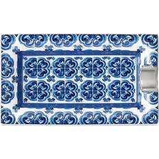 Dolce & Gabbana Blue Meditterano Rectangular Ashtray