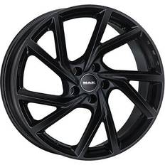 17" - 7.5" Bilfälgar Mak Kassel Shiny Black 7.5 x 17 5/112 ET30 B66