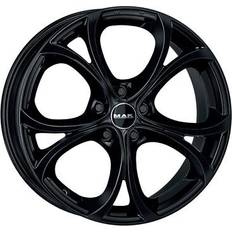 17 pulgadas - Negro Llantas de coche Mak Alufelge lario fur alfa romeo brera 7.5x17 5x110 gloss black 7no