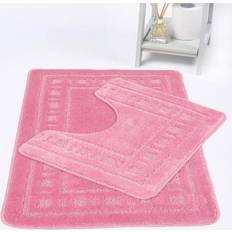 Kampala hill Pink Bath Mat 2