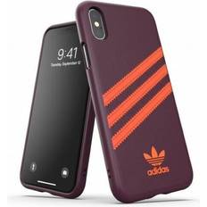 Adidas Handyzubehör adidas Moulded Case PU iPhone X, iPhone XS Smartphone Hülle, Rot