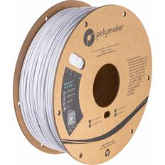 3D Printing Polymaker Polymaker PLA PRO Filament 1.75mm Cold White, Powerful PLA Filament 1.75mm 3D Printer Filament 1kg PolyLite 1.75 PLA Filament PRO Tough & High Rigidity 3D Printing PLA Filament White