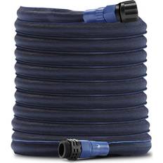 Airthereal 5/8 100 Expandable Garden Hose, Retractable Weatherproof, Crush Resistant, Fittings