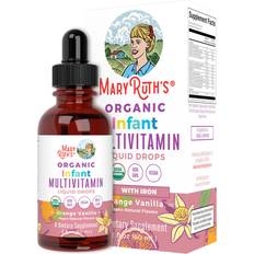 Vitamins & Minerals MaryRuth's Multivitamin with Iron for Infants USDA Organic Multivitamin Liquid Drops