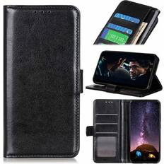 MTP Products Samsung Galaxy A32 5G/M32 5G Wallet Schutzhülle mit Magnetverschluss Schwarz