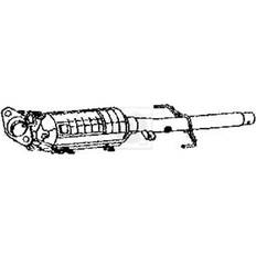 Abgassysteme Nps Ruß/Partikelfilter, Abgasanlage M435A01