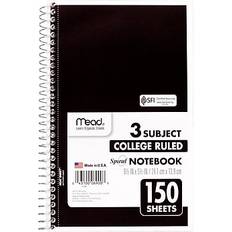 Mead Spiral 3-Subject Notebook 6