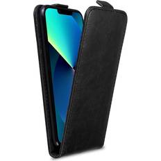 Cadorabo Black Flip Case for Apple iPhone 13 PRO Cover Book Wallet Protection PU Leather Magnetic Etui