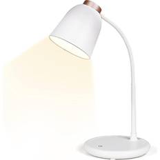 Lighting HKHBJS White Press Table Lamp