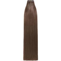 Remy Royale Flat Weft Hair Extension 18 inch  #4 Medium Brown