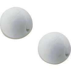 Conrad MSWC-10WT Självhäftande Ø-område 2 mm 10 st