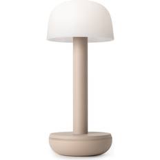 Humble Lighting Humble Two Portable Beige with Frosted Table Lamp