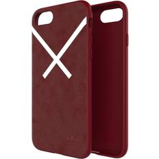 Adidas iphone se 2022, se 2020, 8, 7, 6 hülle case cover xbyo burgundy red Rot