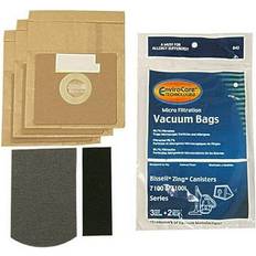 Micro Filtration Vacuum Bags Bissell Zing 7100 7100L Series canisters 3 Pack