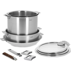 CRISTEL Cookware Sets CRISTEL Strate 11-Piece Cookware Set with lid