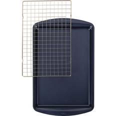 Gold Bakeware Wilton Non-Stick Diamond-Infused Large Cookie Grid