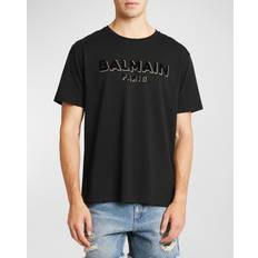 Balmain T-shirt Med Logotyp - Black