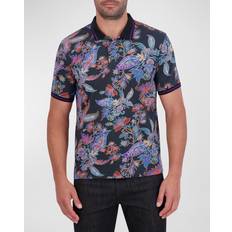 Florals Polo Shirts Robert Graham Men's Ascona Knit Polo Shirt