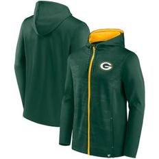 Soccer Jackets & Sweaters Fanatics Football Shop Men's Branded Green/Gold Green Bay Packers Ball Carrier Full-Zip Hoodie