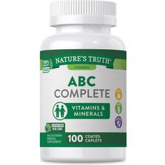 Vitamins & Supplements Nature's Truth ABC Complete Vitamins + Minerals 100