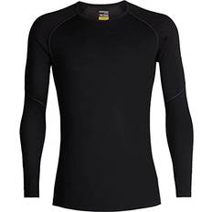 Icebreaker 150 Zone Long Sleeve Crew Shirt - Black