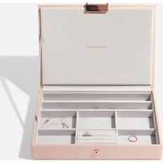 Stackers Classic Jewellery Box Lid Blush Pink