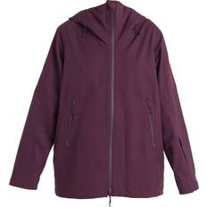 Lila - Skaljacka Jackor Icebreaker Women's Mer Shell Peak Hooded Jacket, L, Nightshade