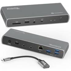 Plugable Technologies Thunderbolt 4 Dock with 100W Charging Thunderbolt Thunderbolt