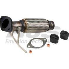 Avgassystem HJS 91 15 1669 Reparationsrör Katalysator Utgång Med Fästmaterial V50 C30