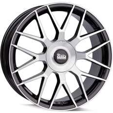 19" - 5/112 - 9" Autofelgen Mam 19 zoll gt1 5x112 et30 alufelgen black front polish BLACK FRONT POLISH