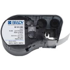 Kontorartikler Brady LABEL HVID VINYL 25,4MMX12,7MM 180STK