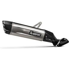 Abgassysteme Akrapovic Slip-On Line Titanium Endschalldämpfer, silber