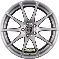 17" - 5/100 Autofelgen Tomason tn1 bright silver 7x17 et40 lk5/100 ml57.1 1010000053 felgen alufelgen Bright silver