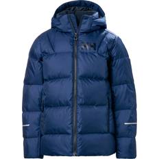 Donsjas - Grijs Jassen Helly Hansen Donsjack Voor Kinderen Isfjord - Bleu