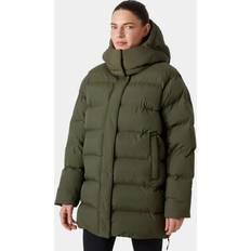 Helly Hansen Aspire Puffy Parka, oversized vinterparka, dame 432 Utility Gre