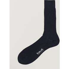 Pantherella Strumpor Pantherella Vale Cotton Socks Navy 10,5 40-41