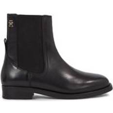 Tommy Hilfiger Elevated Essential Stiefelette aus Leder BLACK