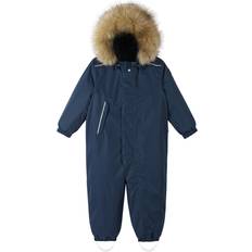 Einfarbig Schneeoveralls Reima Toddler's Waterproof Snowsuit Gotland - Navy (5100117C-6980)