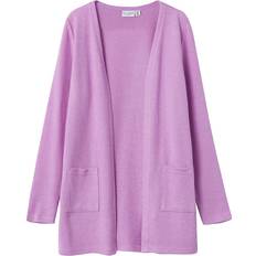 L Trøjer Name It Lang Pasform Strikket Cardigan