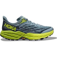 Hoka Speedgoat 5 M - Stone Blue/Dark Citron