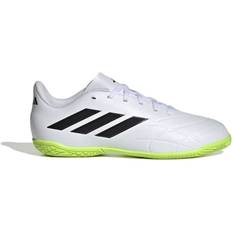 Adidas copa indoor adidas Kid's Copa Pure II.4 IN football shoes -Cloud White/Core Black/Lucid Lemon